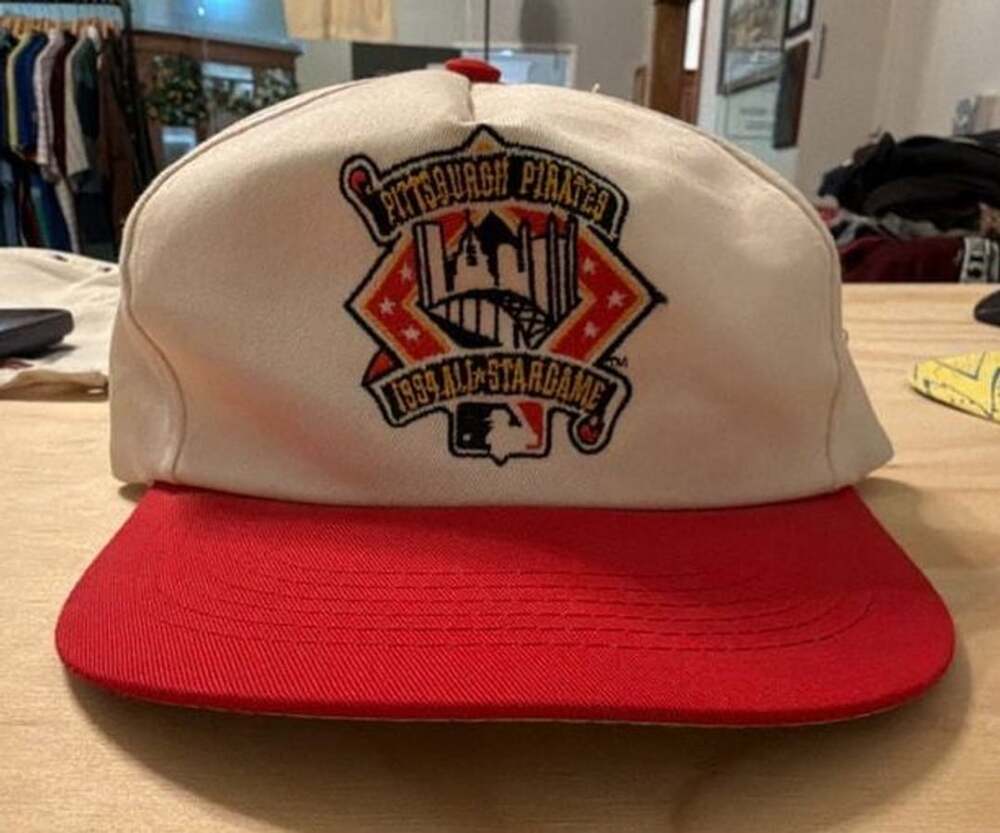 Vintage 1994 MLB All-Star Game Pittsburgh Pirates Giant Eagle Snapback Hat